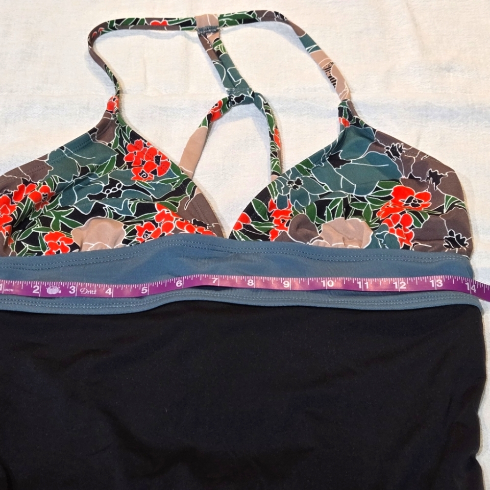 Carve Design "Dahlia": Jardin with Black One-Piece Swimsuit NWOT - Picture 9 of 11